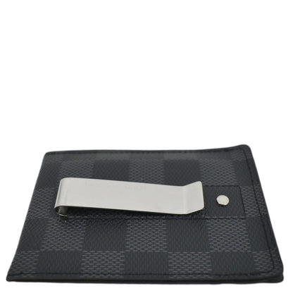 LOUIS VUITTON Prince Damier Graphite Card Holder Grey