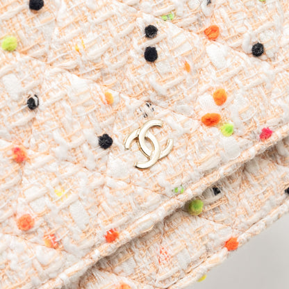 Chanel 19s Wallet On Chain/O Mini Bag Tweed Multicolour L