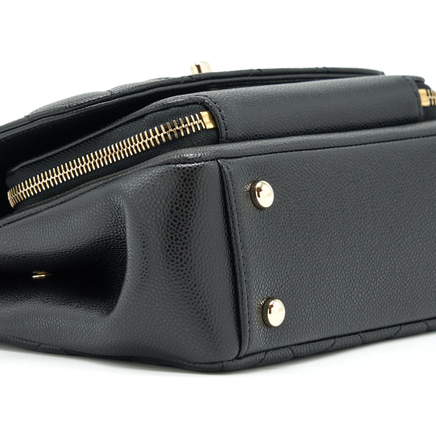 Chanel Small Business Affinity Caviar Black L