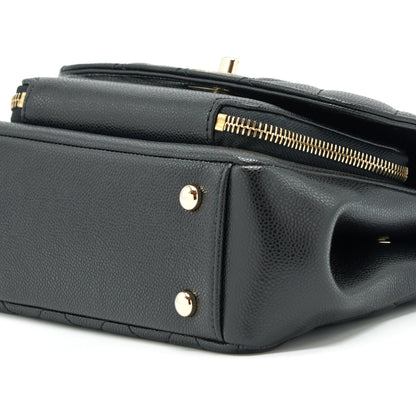 Chanel Small Business Affinity Caviar Black L