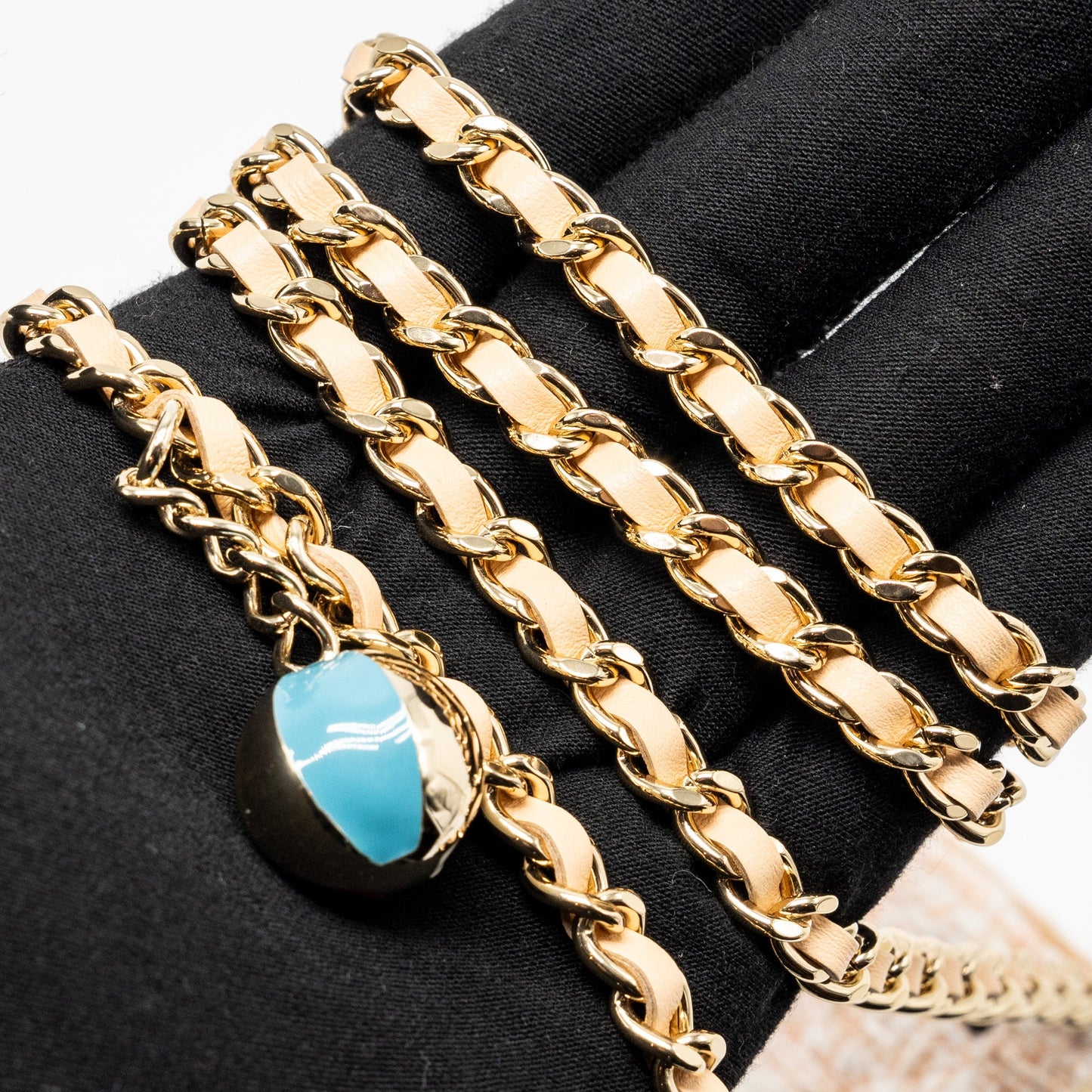 Chanel 19s Wallet On Chain/O Mini Bag Tweed Multicolour L