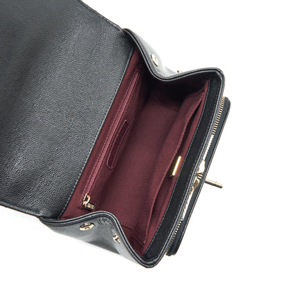 Chanel Small Business Affinity Caviar Black L