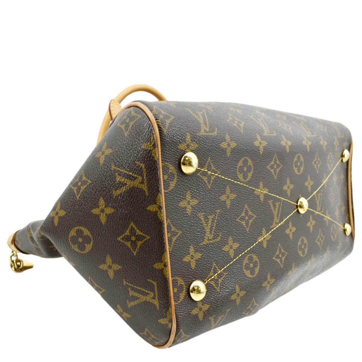 LOUIS VUITTON  Tivoli GM Monogram Canvas Shoulder Bag Brown