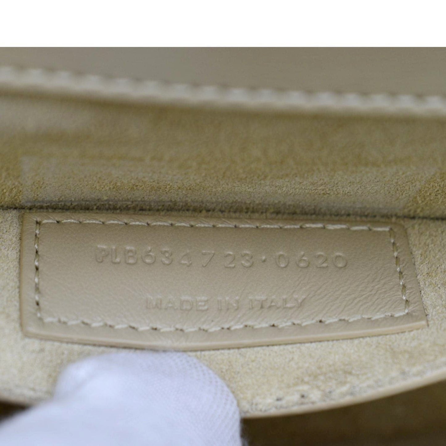 YVES SAINT LAURENT Monogram Sunset Medium Leather Shoulder Bag Beige