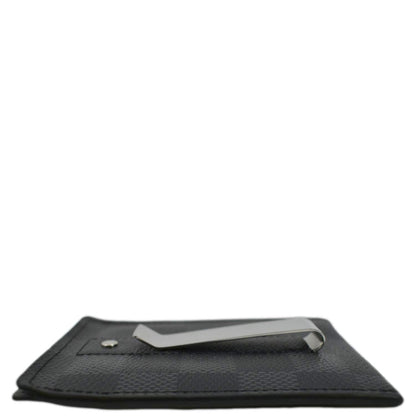 LOUIS VUITTON Prince Damier Graphite Card Holder Grey