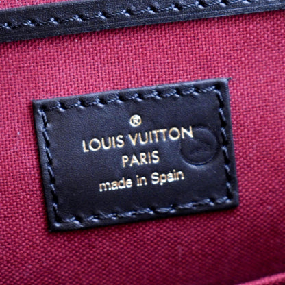 LOUIS VUITTON Montsouris BB Monogram Canvas Backpack Black