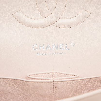 Chanel Medium Classic Double Flap Bag Yellow Patent
