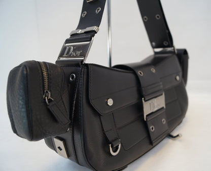 CHRISTIAN DIOR Bag - Street Chic Columbus Avenue Black Multipocket