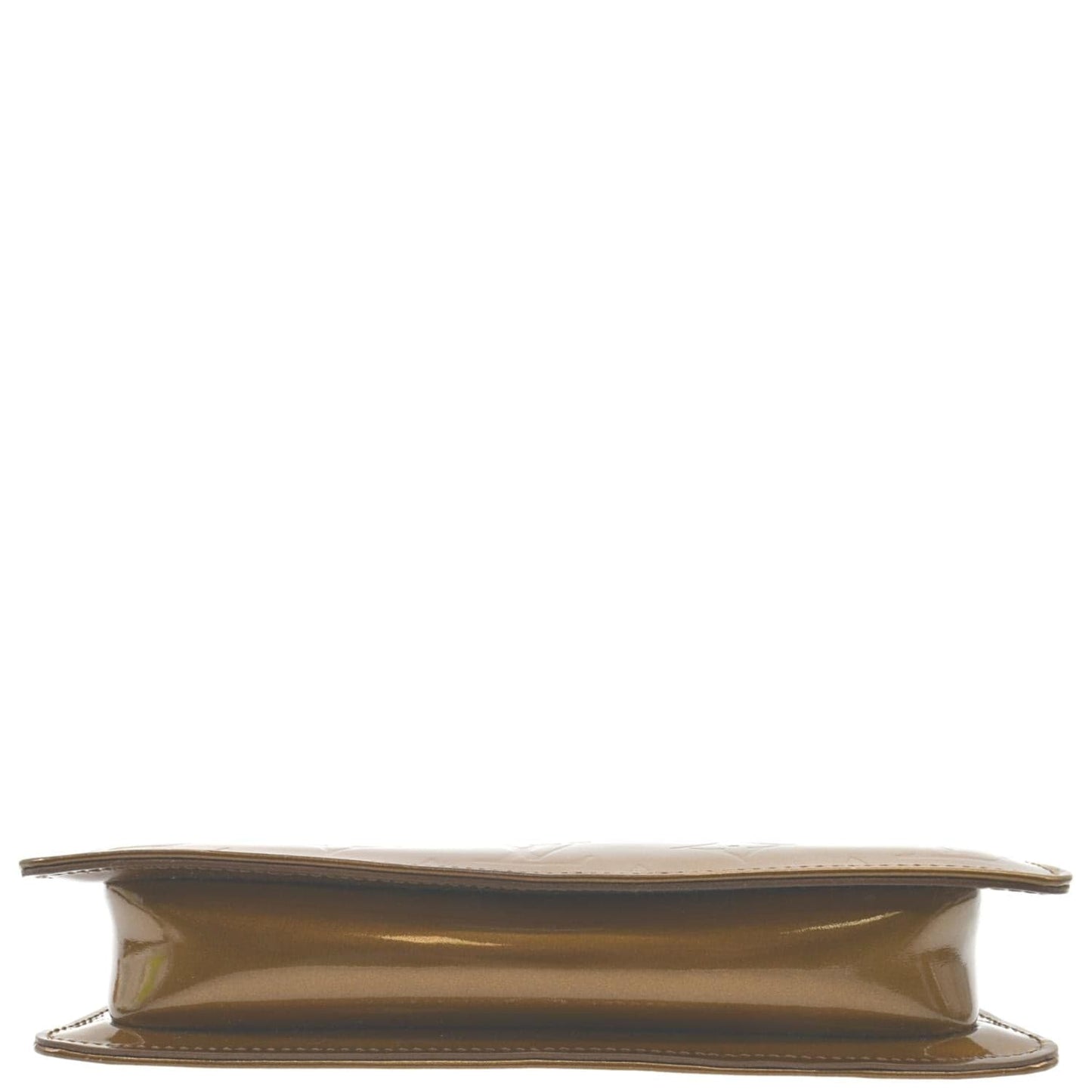 LOUIS VUITTON Lexington Monogram Vernis Leather Pouch Bronze