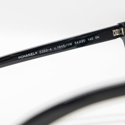 Chanel Magnetic Clip On Sunglasses Black/White