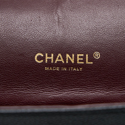 Chanel Maxi Classic Double Flap Bag Caviar Black