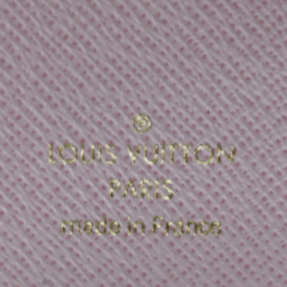 LOUIS VUITTON Victorine Damier Azur Wallet White