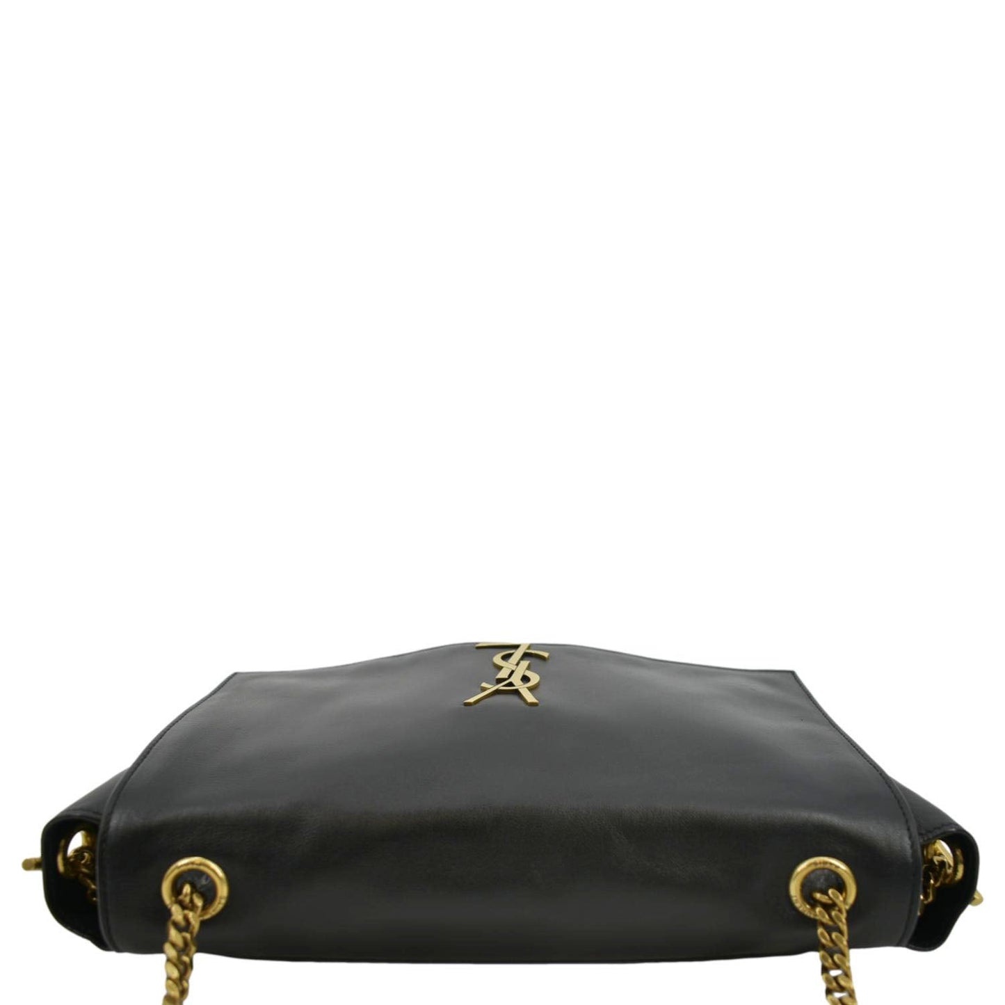 YVES SAINT LAURENT Kate Reversible Medium Leather Crossbody Bag Black