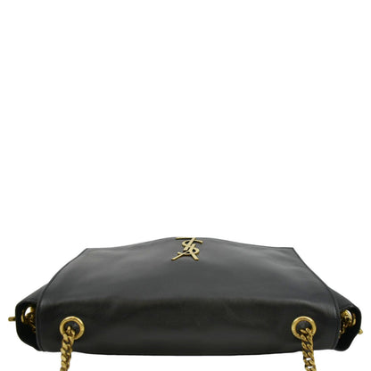 YVES SAINT LAURENT Kate Reversible Medium Leather Crossbody Bag Black