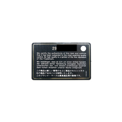 Chanel Caviar Long Vanity With Chain Caviar Black L