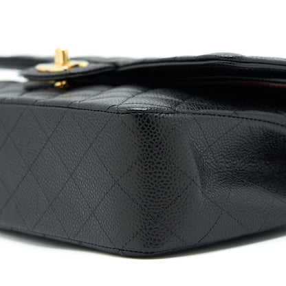 Chanel Medium Classic Double Flap 25cm Caviar Black