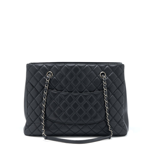 Chanel Urban Companion Tote Bag Caviar Black Ruthenium Hardware