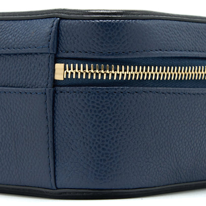 Chanel Medium Filigree Vanity Camera Bag Caviar Blue/Black