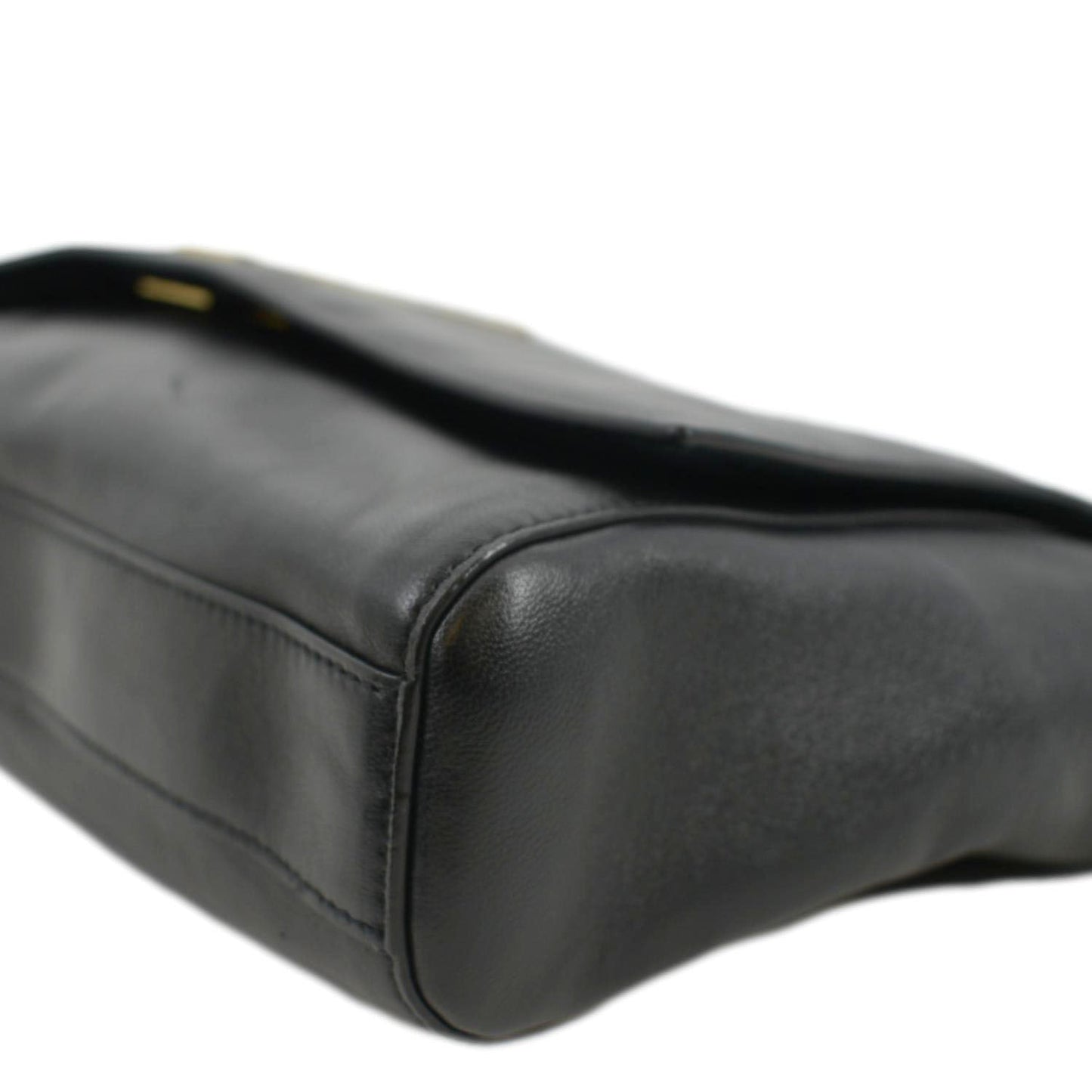 YVES SAINT LAURENT Kate Reversible Medium Leather Crossbody Bag Black