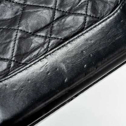 Chanel small Gabrielle hobo bag calfskin black multicolour Hardware