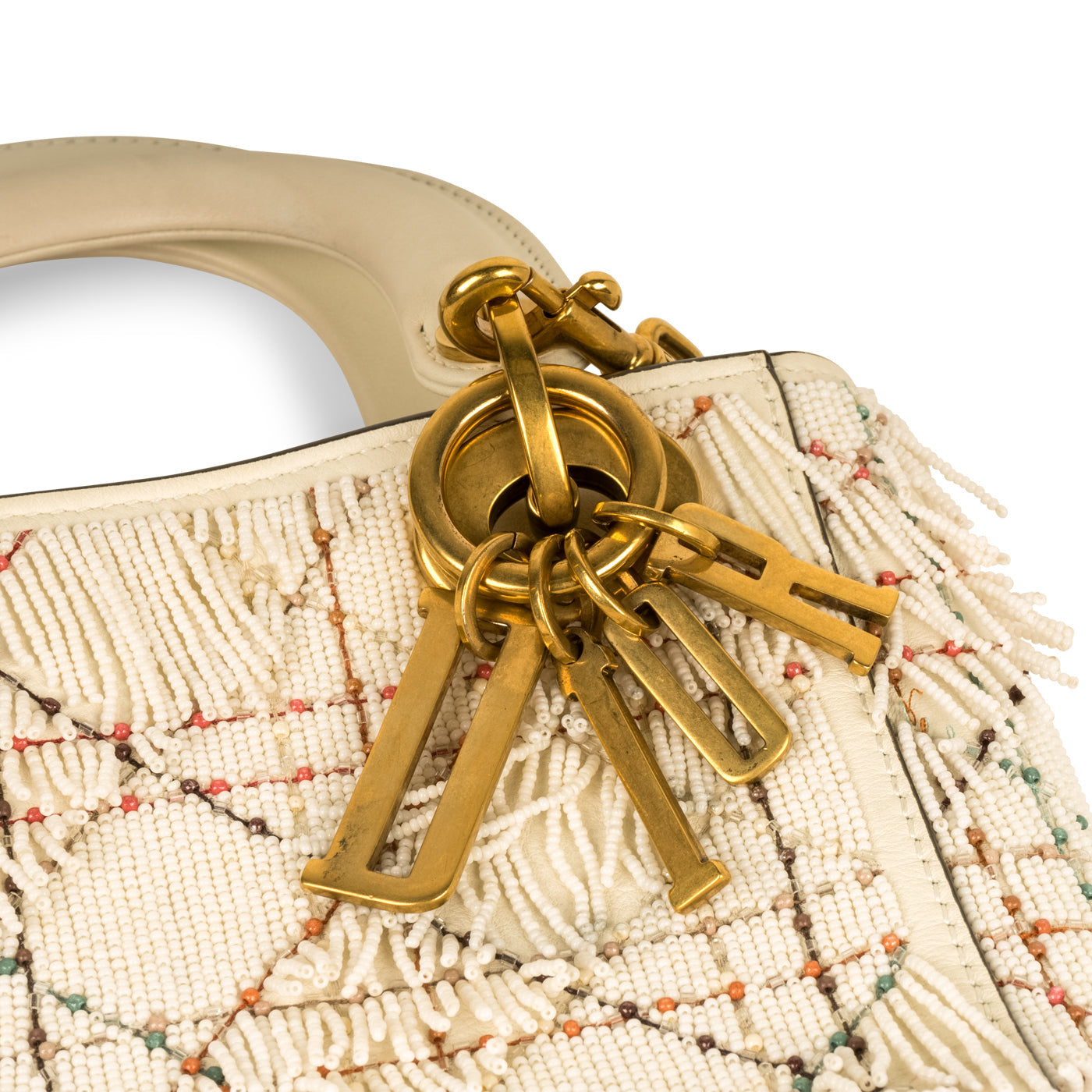 Christian Dior Beaded Tassel Mini