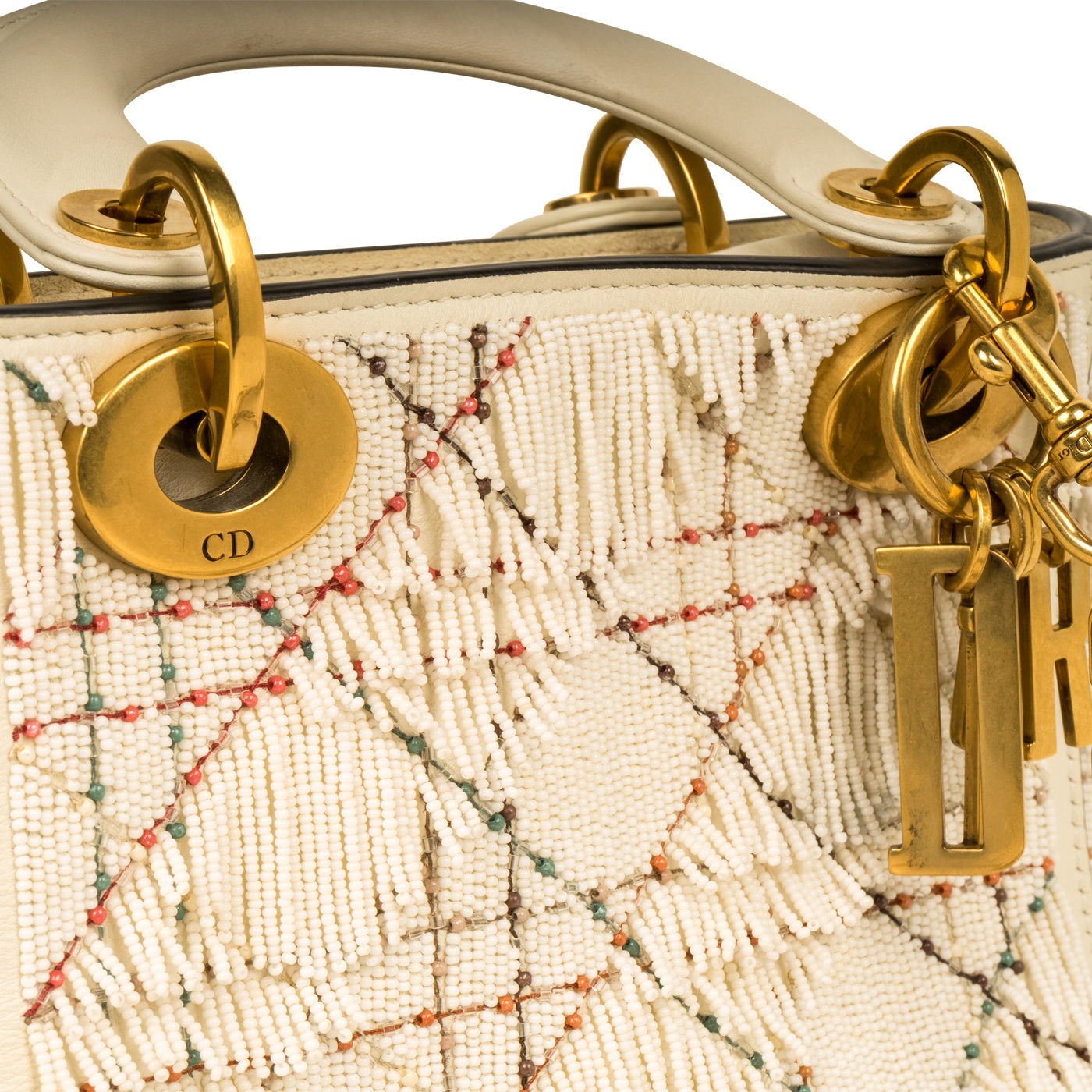 Christian Dior Beaded Tassel Mini