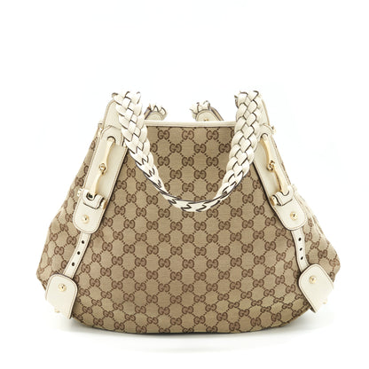Gucci Tote Bag Canvas GG Supreme SHW