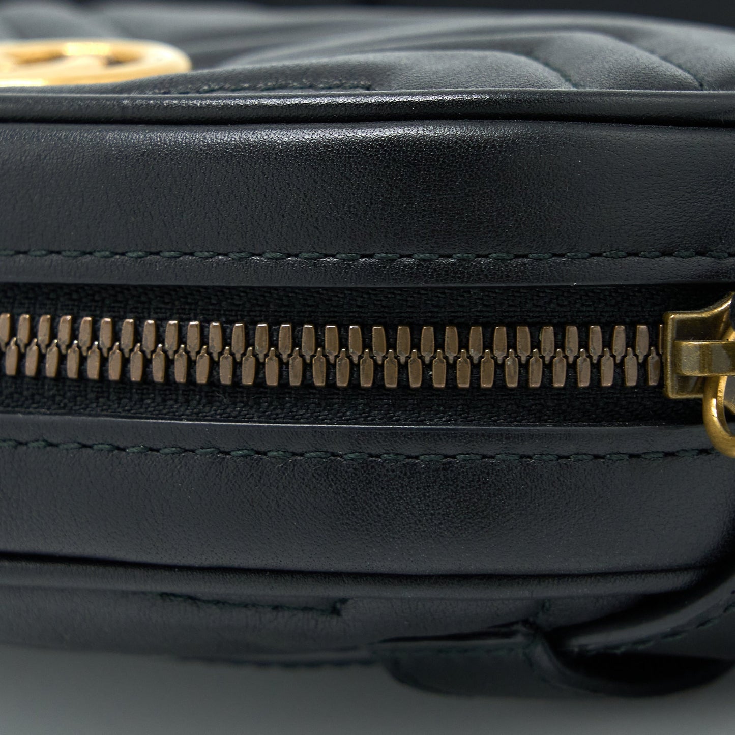 Gucci size95 Marmont Belt Bag Black