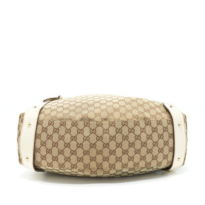 Gucci Tote Bag Canvas GG Supreme SHW