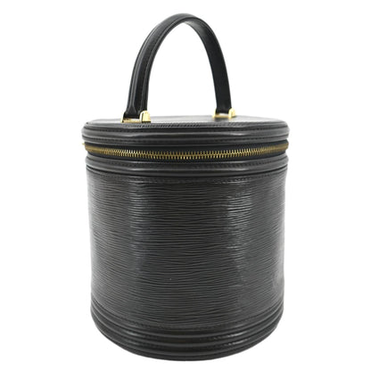 LOUIS VUITTON Cannes Epi Leather Vanity Bag Black