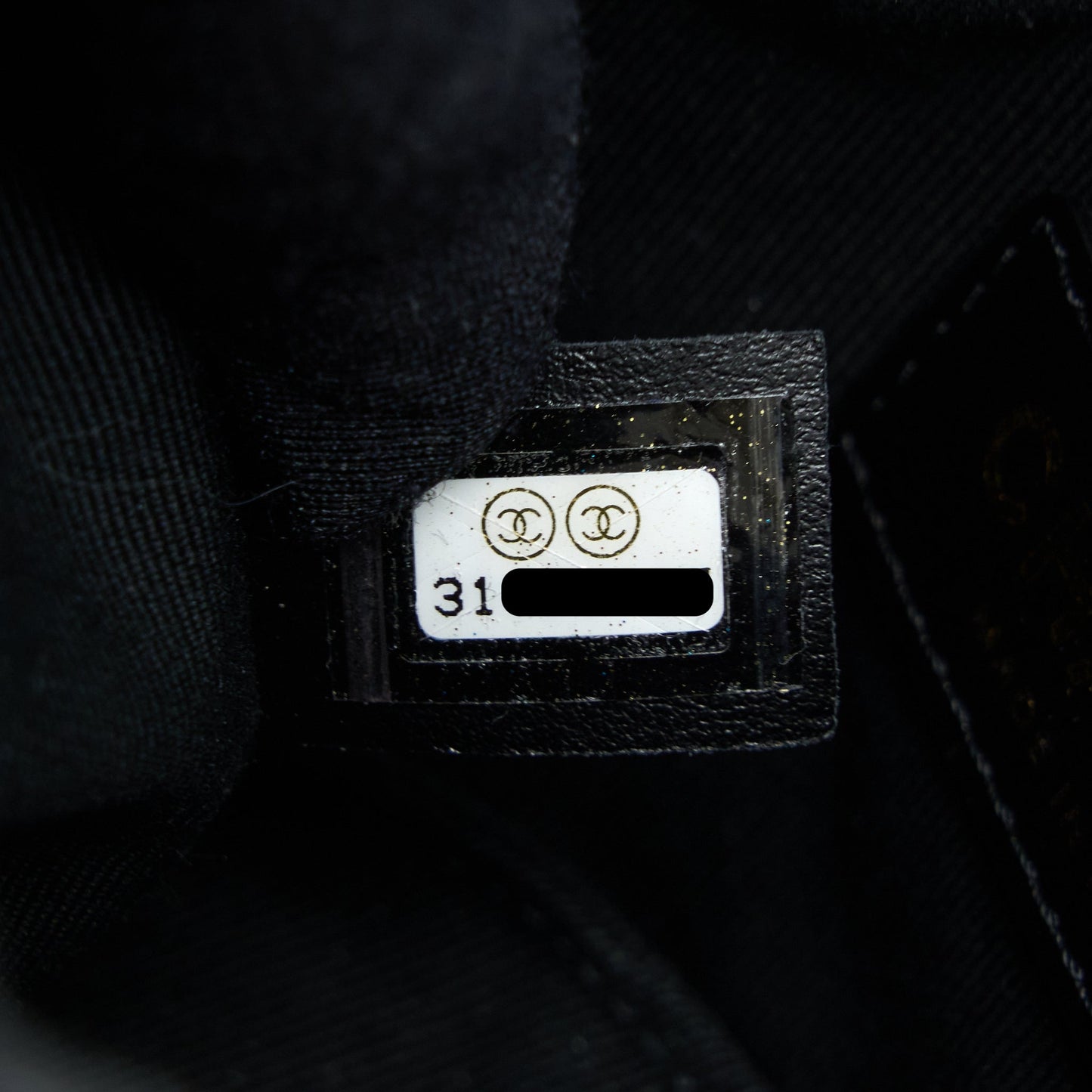 Chanel Mini Pearly Bucket Bag with Chain Lambskin Black L