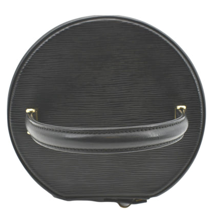 LOUIS VUITTON Cannes Epi Leather Vanity Bag Black