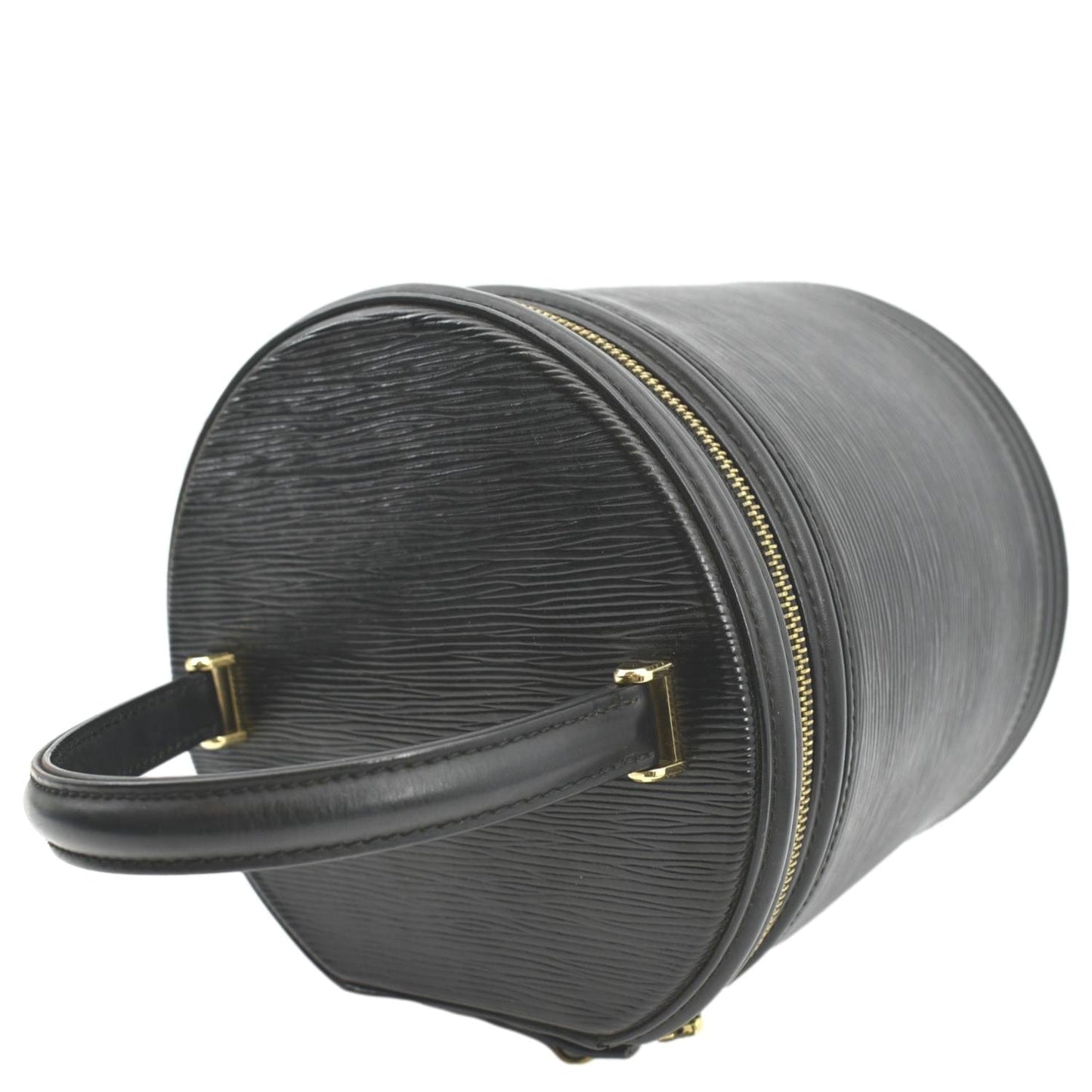 LOUIS VUITTON Cannes Epi Leather Vanity Bag Black