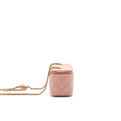 Chanel 21B Dark Pink Pearl Crush Rectangular Vanity