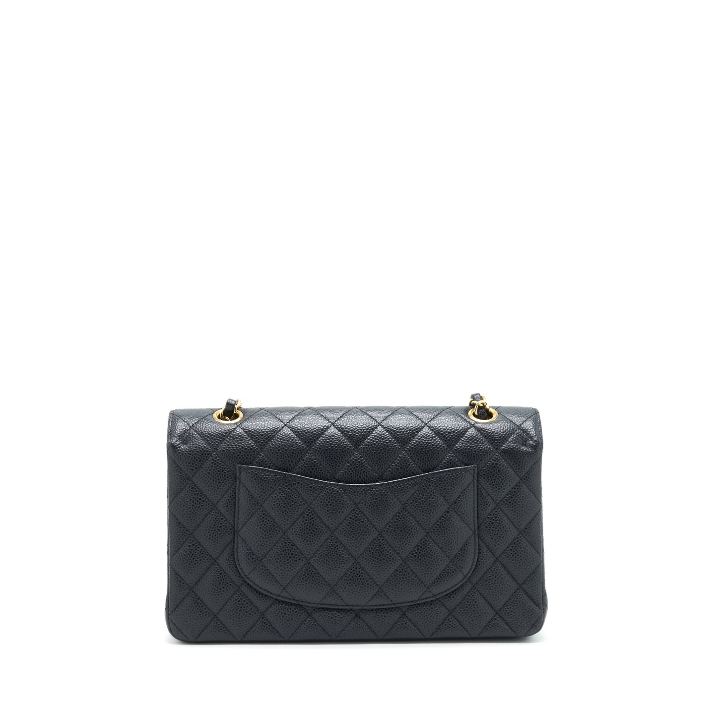 Chanel Medium Classic Double Flap Bag Caviar Black