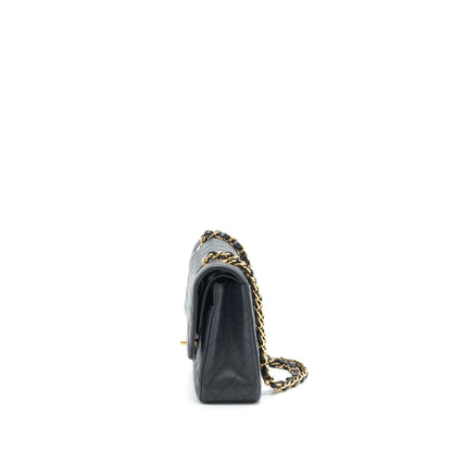 Chanel Medium Classic Double Flap Bag Caviar Black