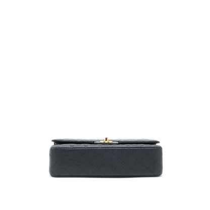 Chanel Medium Classic Double Flap Bag Caviar Black