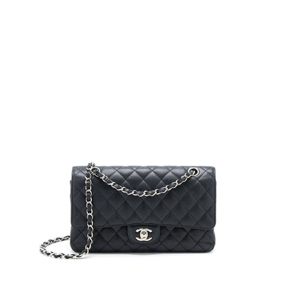 Chanel Medium Classic Double Flap Bag Caviar Black