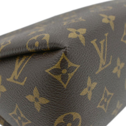 LOUIS VUITTON Pallas Beauty Case Monogram Canvas Pouch Cherry Red