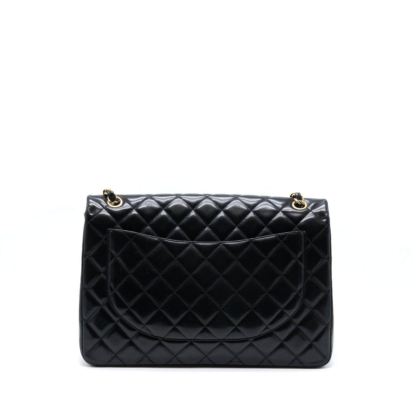 Chanel Maxi Classic Flap Bag Lambskin Black