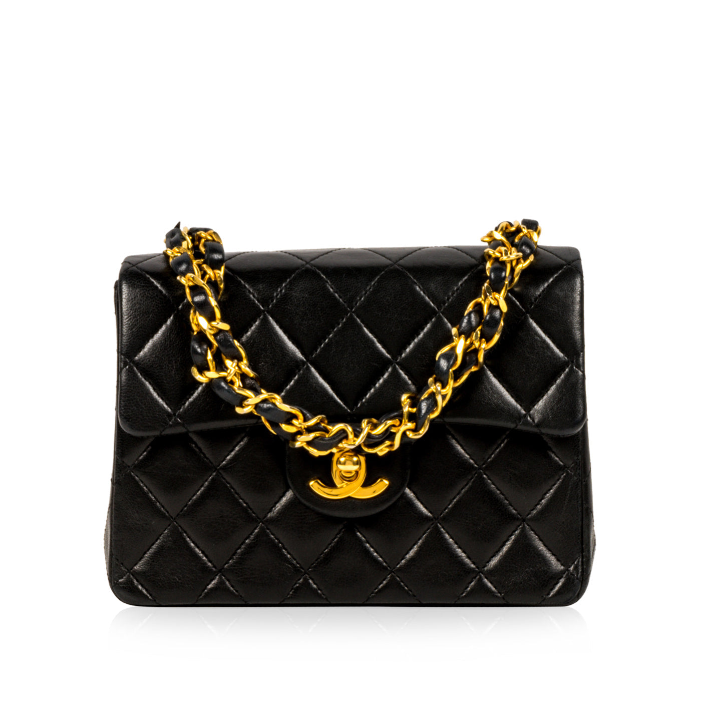 Chanel Mini Square Flap Handheld Bag - Vintage