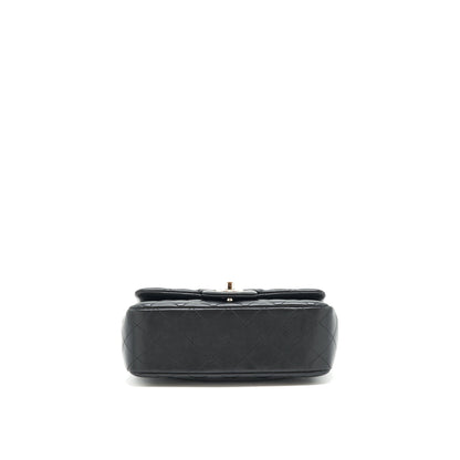 Chanel mini Rectangular Flap bag Lambskin black