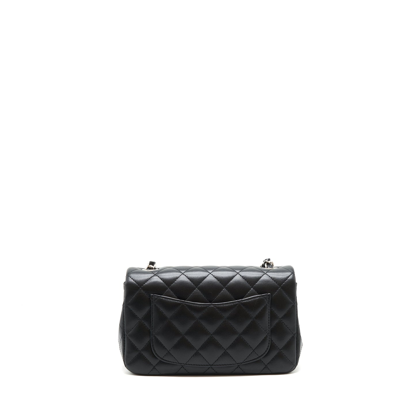 Chanel mini Rectangular Flap bag Lambskin black