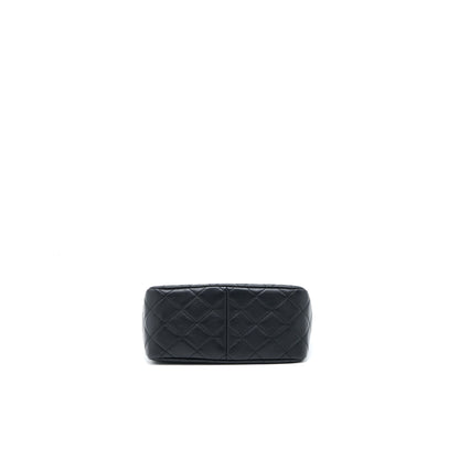 Chanel 23C Pearl Crush Hobo Bag Lambskin Black Brushed  (Microchip)