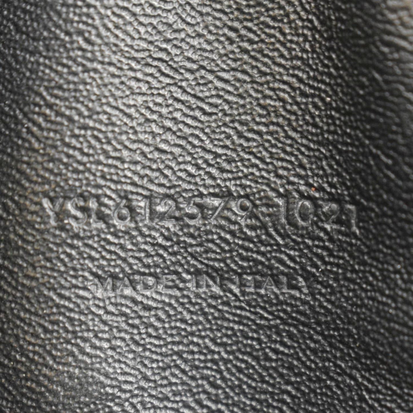 YVES SAINT LAURENT Lou Chevron Leather Camera Crossbody Bag Black