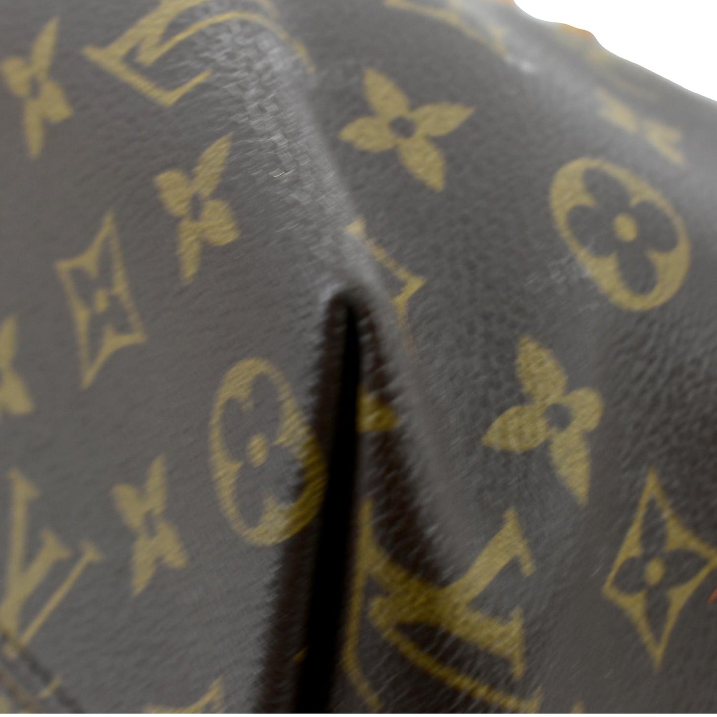 LOUIS VUITTON Iena PM Monogram Canvas Shoulder Bag Brown