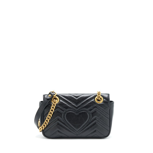 Gucci Mini Marmont Matelasse Bag Black