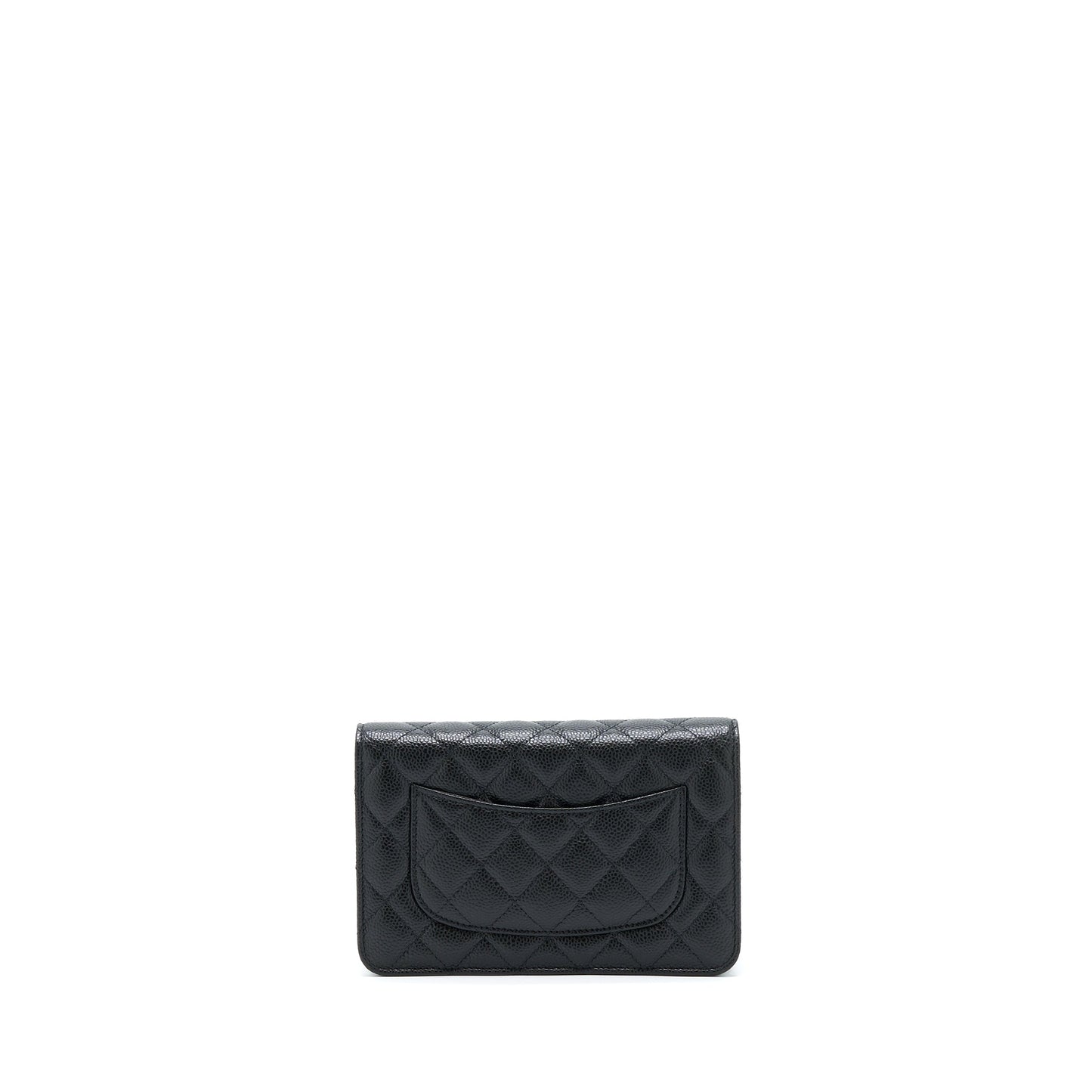Chanel Classic Wallet On Chain Caviar Black