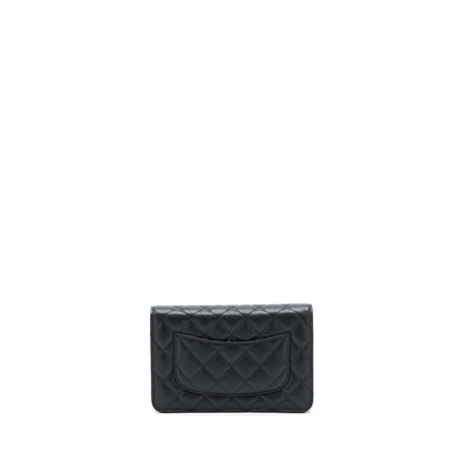 Chanel Classic Wallet On Chain Caviar Black