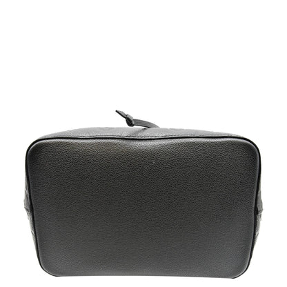 LOUIS VUITTON NeoNoe MM Monogram Empreinte Leather Shoulder Bag Black